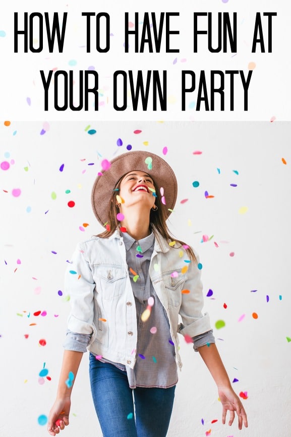 How to be a happier hostess and have fun at your own party | Pretty My Party
