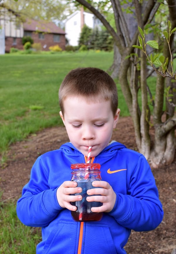 Patriotic Punch Recipe | Pretty My Party