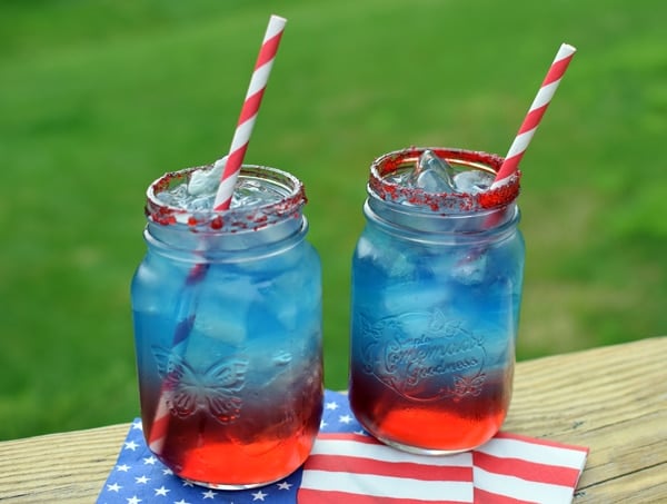 Patriotic Punch Recipe | Pretty My Party