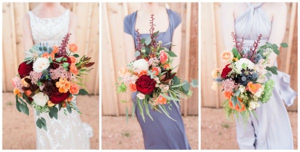 Southern Rustic Charm Wedding Theme bouquets | Pretty My Party