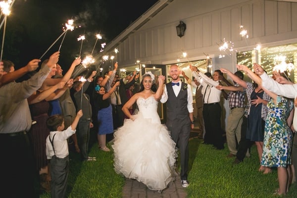 vintage-summer-nuptials-sparkler-exit