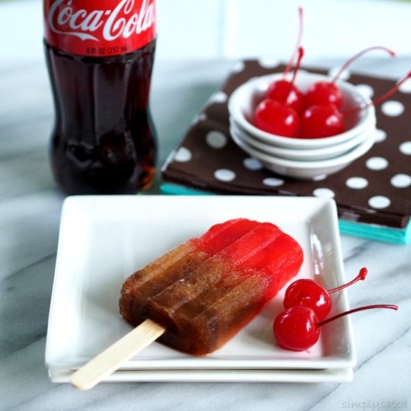 Cherry Coke Popsicles, 25 Must Have Popsicle Recipes | Pretty My Party
