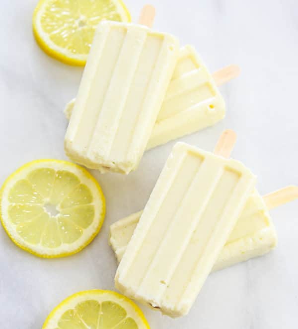 Creamy Lemon Ice Pops, 25 Must Have Popsicle Recipes | Pretty My Party