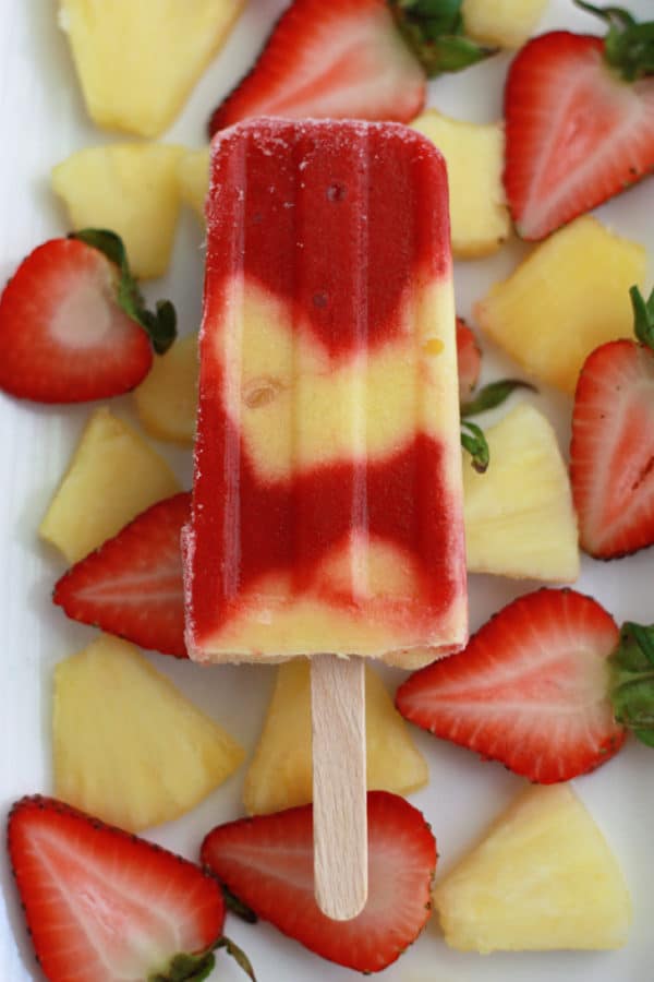 Lava Flow Popsicles, 25 Must Have Popsicle Recipes | Pretty My Party