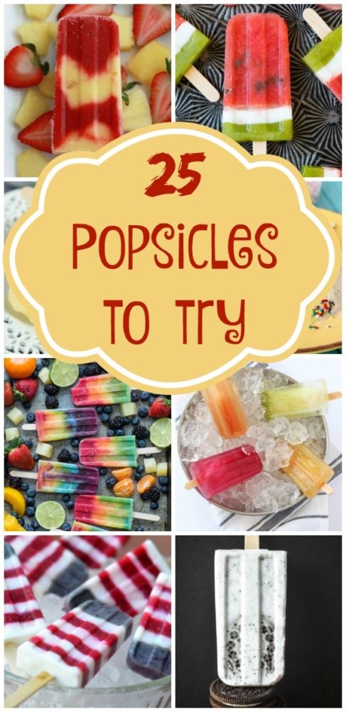 25 Must Try Popsicle Recipes | Pretty My Party