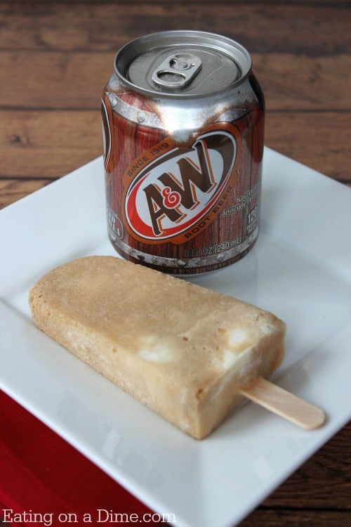 Root Beer Float Popsicles, 25 Must Have Popsicle Recipes | Pretty My Party