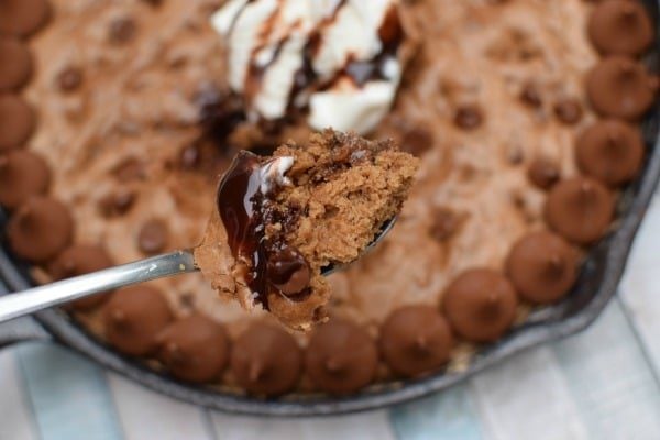 Hersheys Kisses Skillet Cookie Recipe | Pretty My Party