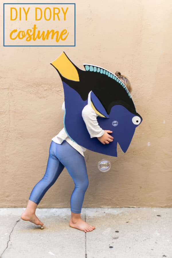 DIY Dory Costume, Finding Dory Birthday Party Ideas | Pretty My Party
