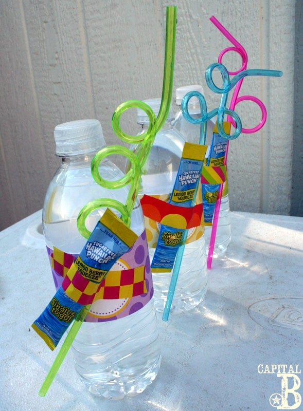 Drix Mix Party Favors | Budget Birthday Favors via Pretty My Party