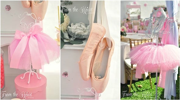 Ballet Themed Birthday Celebration via Pretty My Party