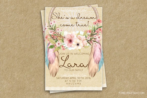 Dream-Catcher-Shower-Invitation