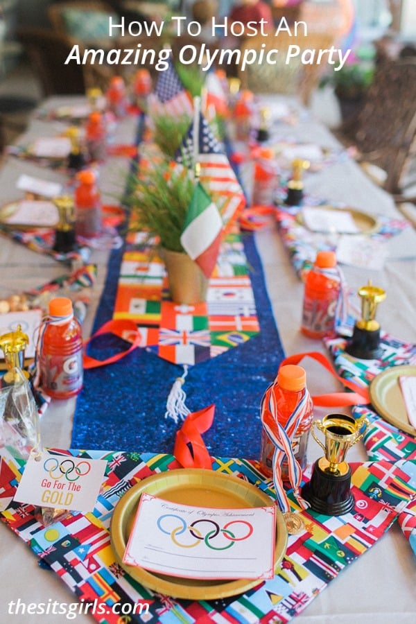 How to host an amazing Olympic party, 13 Creative Olympic Party Ideas via Pretty My Party