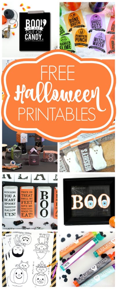 Free Halloween Printables via Pretty My Party