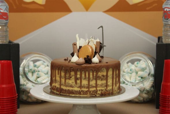 Disney's Cars Themed Birthday Party Cake | Pretty My Party