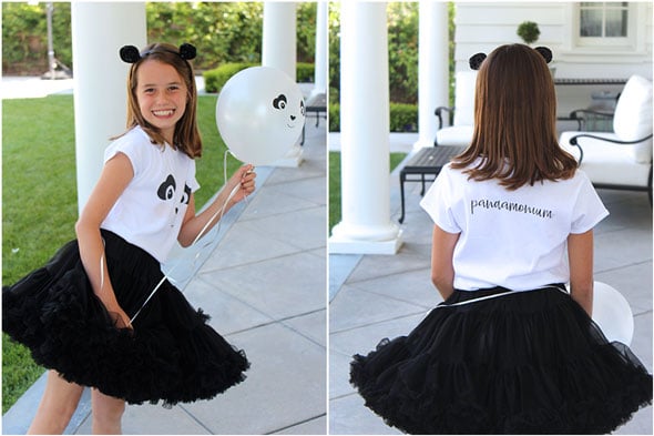 Party Like a Panda Birthday Party outfit via Pretty My Party