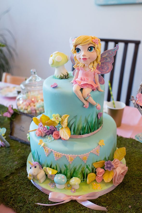 Fairy Tale Birthday Party Cake | Pretty My Party