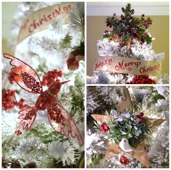 Winter Woodland Christmas Tree Decor | Pretty My Party
