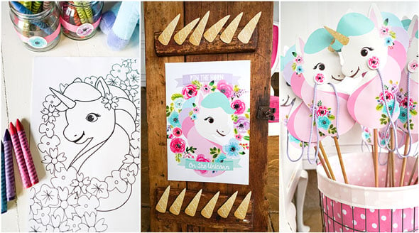 Pastel Unicorn Birthday Party