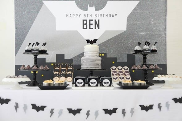 Modern Batman Birthday Party | Pretty My Party
