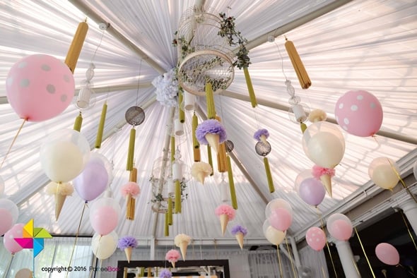 Ice Cream Parlor First Birthday Party | Pretty My Party