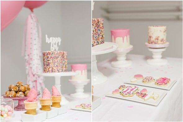 Little Sprinkles Birthday Fun Desserts | Pretty My Party