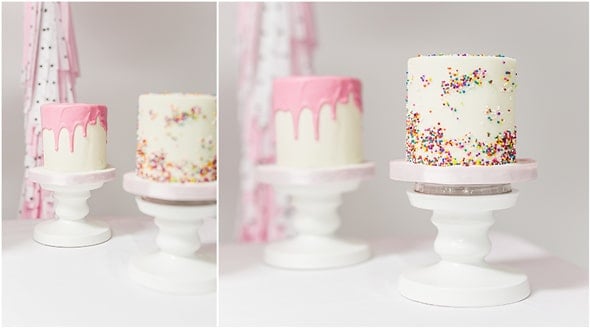 Little Sprinkles Birthday Fun Cakes | Pretty My Party