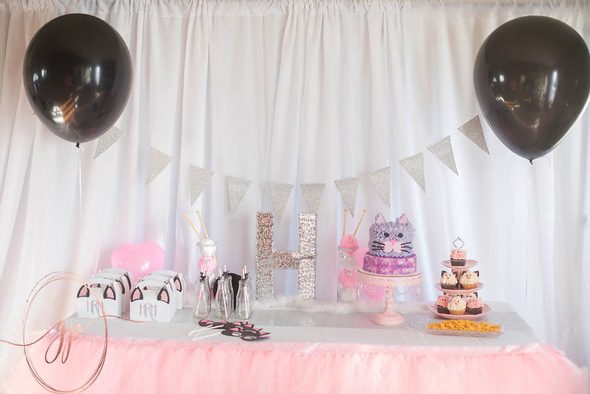 Cat Themed Birthday Party | Pretty My Party