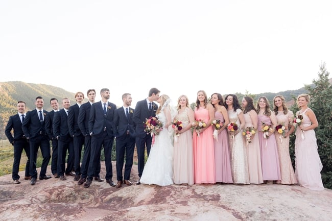 Pretty Colorado Mansion Bridal Party | Pretty My Party