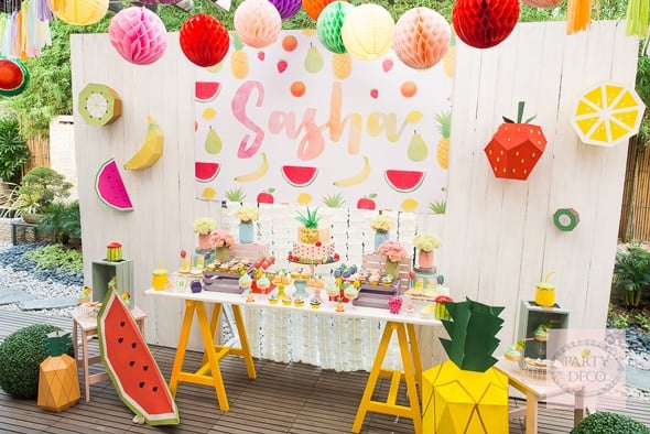 Summer Fun Tutti Frutti Party | Pretty My Party