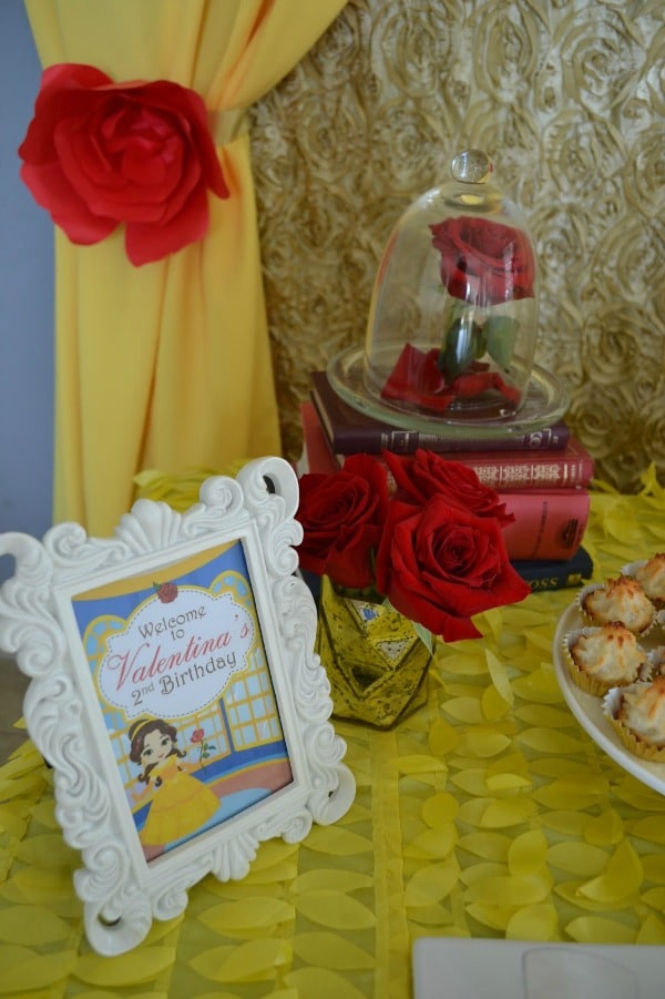 Enchanted Beauty and the Beast Birthday Party | Pretty My Party