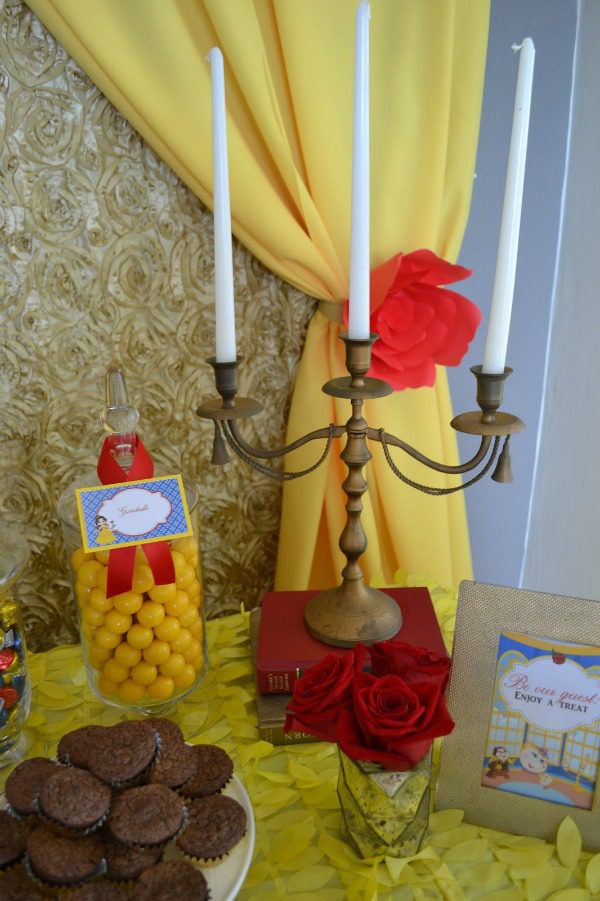 Enchanted Beauty and the Beast Birthday Party | Pretty My Party