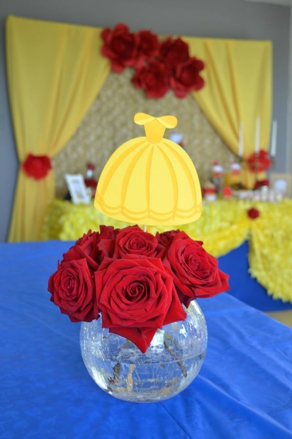 Enchanted Beauty and the Beast Birthday Party | Pretty My Party