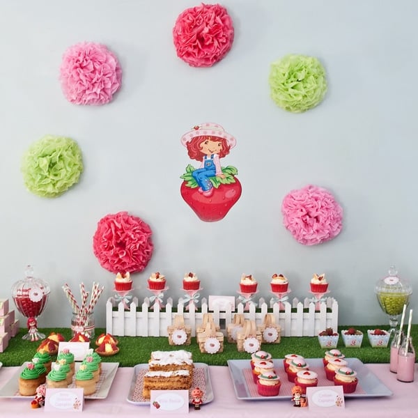 Strawberry Shortcake Party Ideas | Pretty My Party