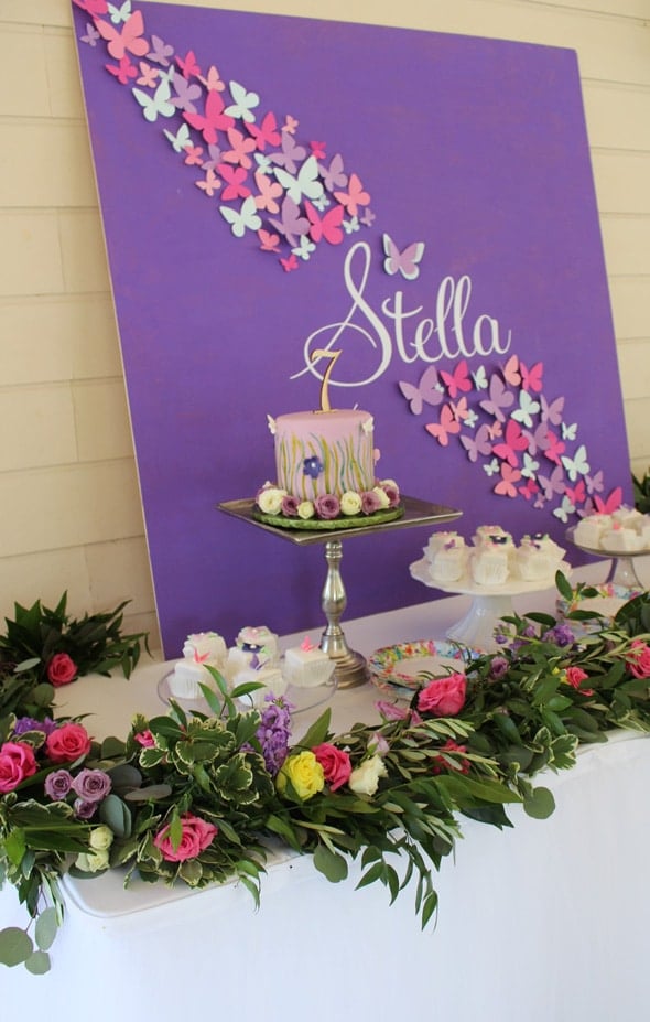 Beautiful Butterfly Birthday Celebration | Pretty My Party