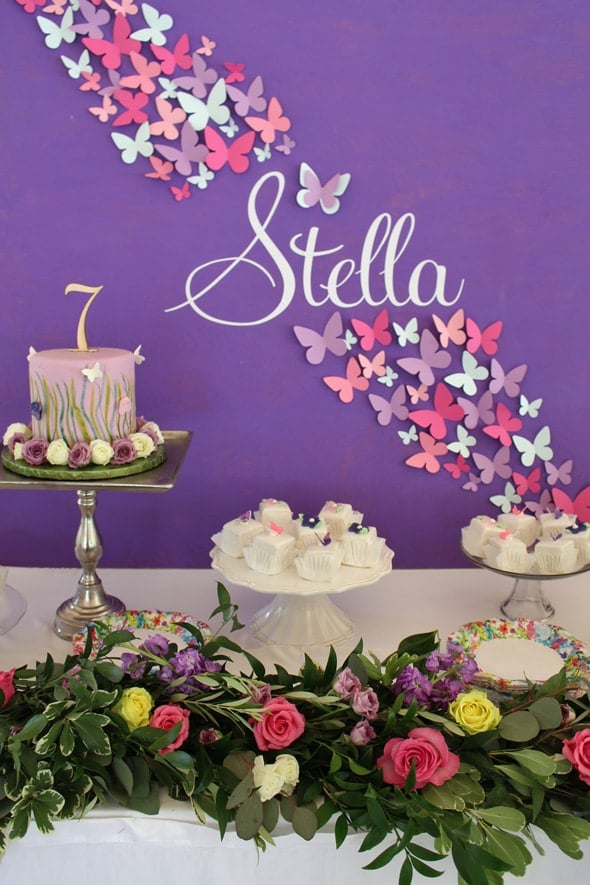 Beautiful Butterfly Birthday Celebration | Pretty My Party