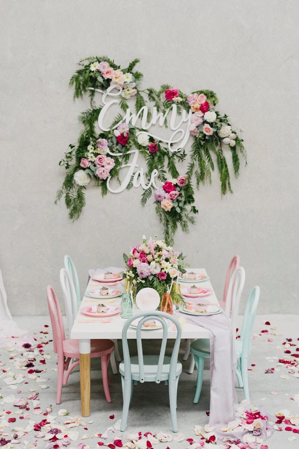 Watercolor Floral Birthday Party | Pretty My Party