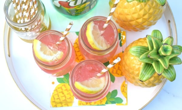 Easy Adult Pink Lemonade Recipe | Pretty My Party
