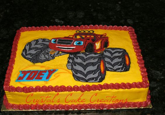Blaze and the Monster Machines Party Ideas | Blaze Cake