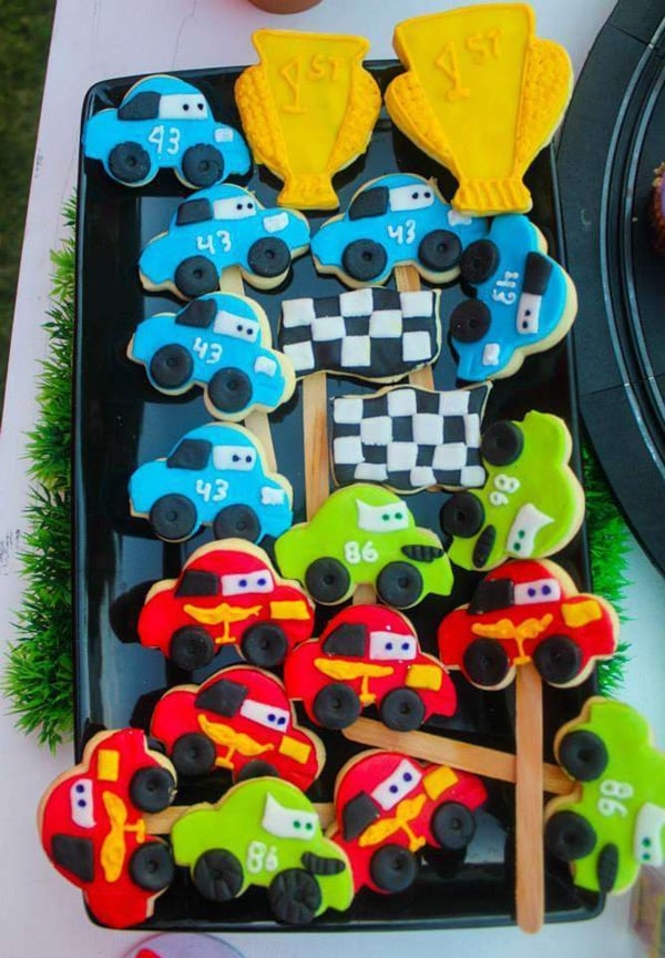 Disney Cars Party Cookies | Pretty My Party