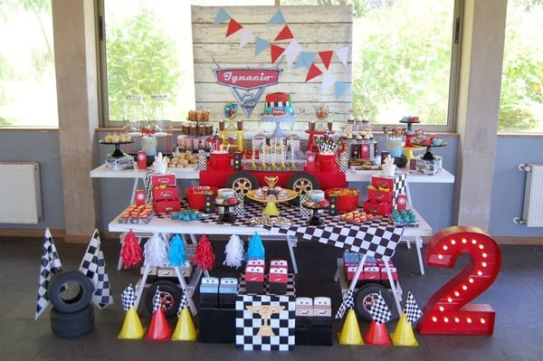 Disney Cars Party Dessert Table Idea | Pretty My Party