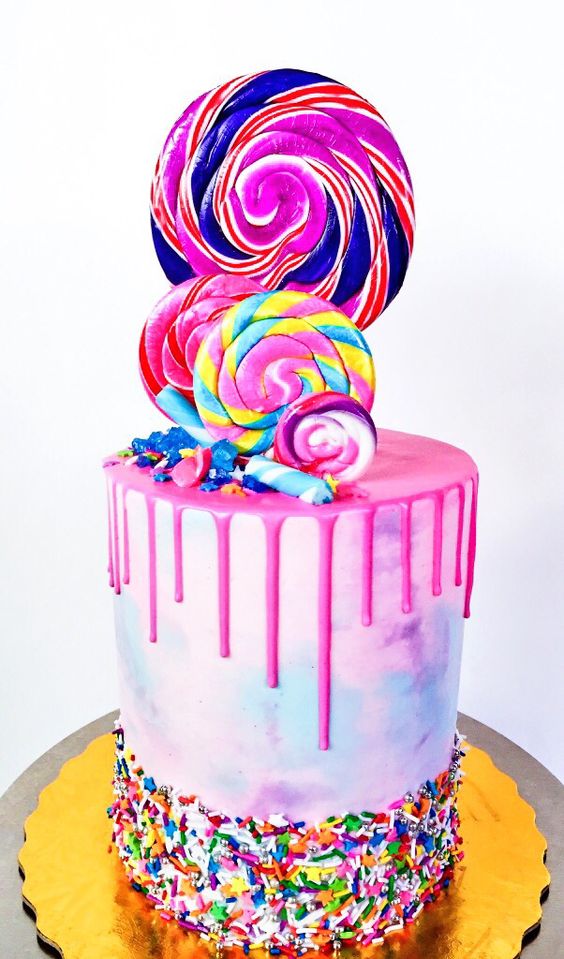 Colorful Candy Sprinkle Cake | Freak Cake Trend | Pretty My Party