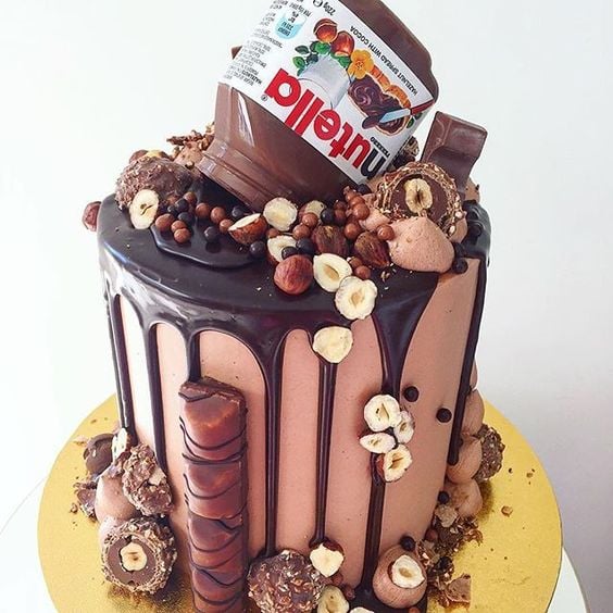 Crazy Chocolate Nutella Drip Cake | Freak Cake Trend | Pretty My Party