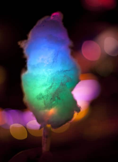 Glow in the Dark Cotton Candy | Pretty My Party