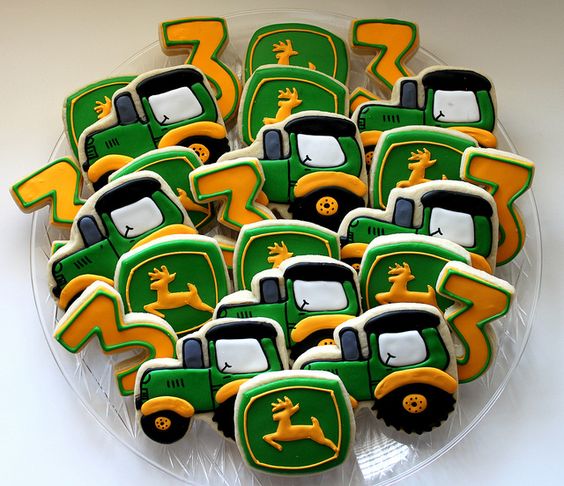 John Deere Party Cookies | Pretty My Party