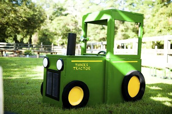 John Deere Party Tractor Prop | Pretty My Party