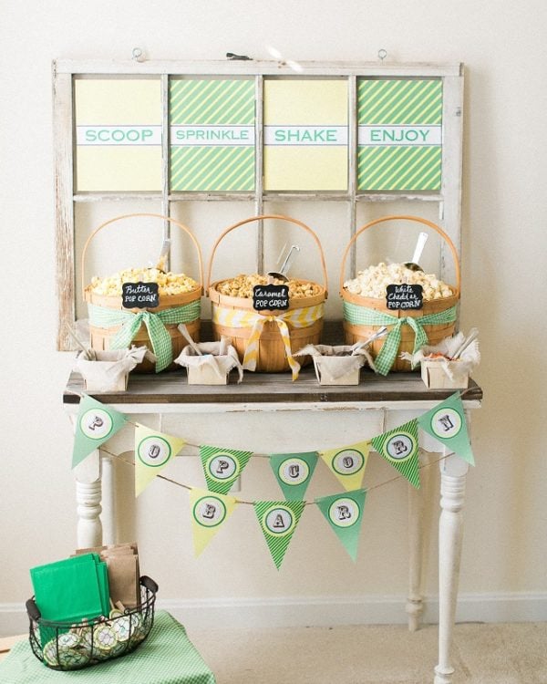 Popcorn Bar - John Deere Party - Pretty My Party