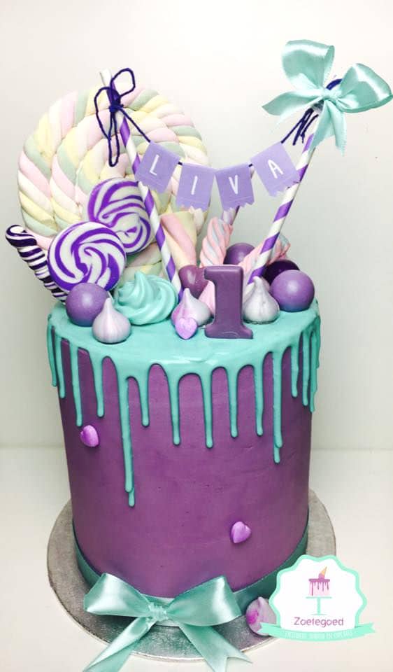 Purple Drip Cake | Freak Cake Trend | Pretty My Party