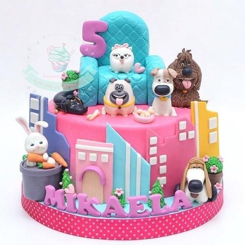 Secret Life of Pets Party Ideas | Birthday Cake
