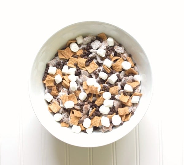 S'mores Puppy Chow Recipe | Pretty My Party