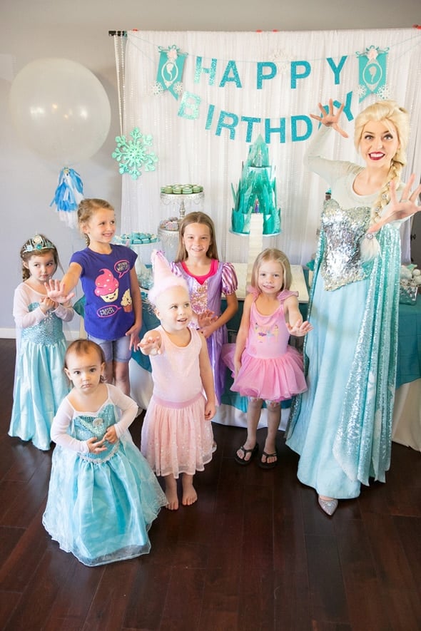 Frozen Themed Birthday Party | Pretty My Party